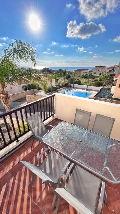 Melanos Sea View Apartment Paphos Exterior foto